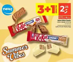 Dealz Baton biscoff white Kitkat Chunky oferta