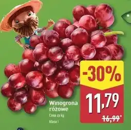 ALDI Winogrona różowe oferta
