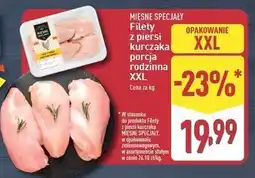 ALDI Filety z piersi kurczaka Mięsne Specjały Zawsze Świeże (Aldi) oferta