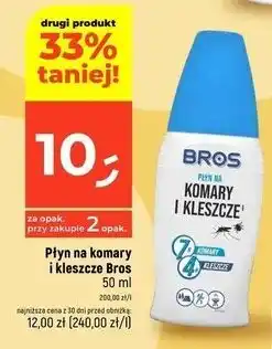 Dealz Płyn na komary i kleszcze Bros oferta