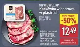 ALDI Karkówka wieprzowa Mięsne Specjały Zawsze Świeże (Aldi) oferta