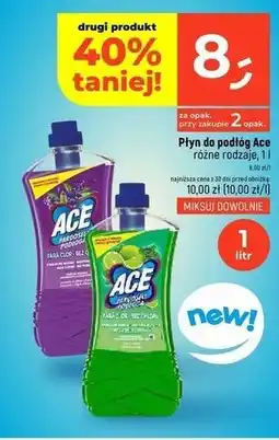 Dealz Płyn do podłóg limonka Ace Floor oferta