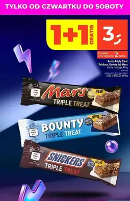 Dealz Baton Snickers Triple Treat oferta