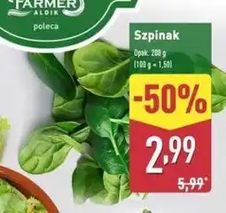 ALDI Szpinak oferta