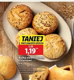 Lidl Bułka ziemniaczana z ziarnami oferta