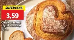 Lidl Chleb pszenno-żytni z sercem oferta