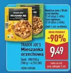 ALDI Mieszanka makadamia Trader Joe's oferta