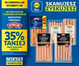 Lidl Parówki z filetem kurczaka Pikok oferta