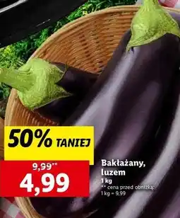 Lidl Bakłażan oferta
