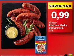 Lidl Kiełbasa śląska Morliny oferta