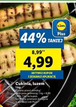 Lidl Cukinia zielona oferta