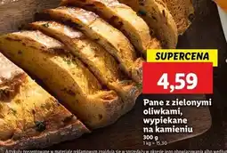 Lidl Pane z zielonymi oliwkami pieca kamiennego oferta