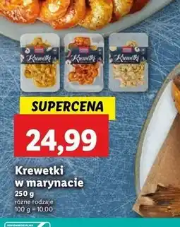 Lidl Krewetki gotowane w marynacie piri-piri Abramczyk oferta