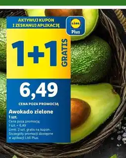 Lidl Awokado zielone oferta