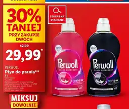 Lidl Płyn do prania Perwoll Renew Black oferta