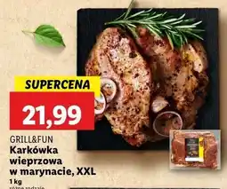 Lidl Karkówka wieprzowa w marynacie Grill And Fun oferta