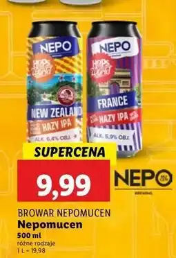 Lidl Piwo france Nepomucen oferta