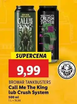 Lidl Piwo Tankbusters Crush System oferta