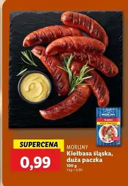 Lidl Kiełbasa śląska Morliny oferta