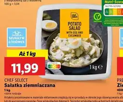 Lidl Sałatka ziemniaczana z jajkiem i ogórkiem Chef Select oferta
