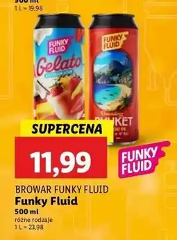 Lidl Piwo phuket Funky Fluid oferta