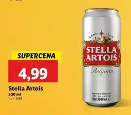 Lidl Piwo Stella Artois oferta