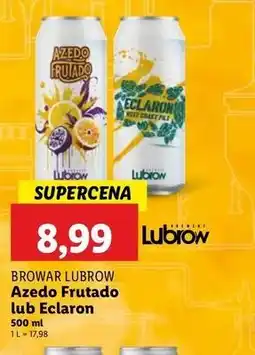 Lidl Piwo eclaron Lubrow oferta