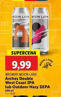Lidl Piwo outdoor hazy dipa Moon Lark oferta