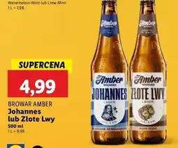 Lidl Piwo Złote Lwy oferta