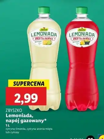 Lidl Lemoniada cytrusowa Zbyszko oferta