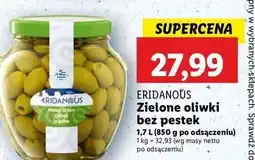 Lidl Oliwki zielone Eridanous oferta