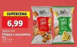 Lidl Chipsy z soczewicy paprykowe Snack Day oferta