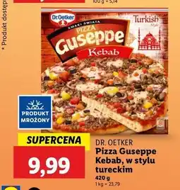 Lidl Pizza kebab Dr. Oetker Guseppe oferta
