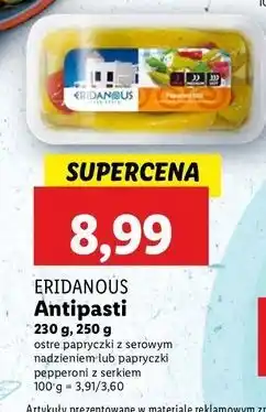 Lidl Papryczki pepperoni czerwone z serkiem Eridanous oferta