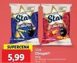 Lidl Chrupki ser z ziemniakami Star oferta