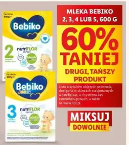 Lidl Mleko 5 Bebiko Junior oferta