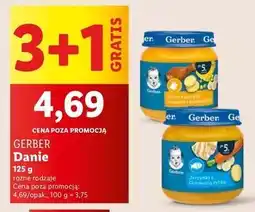 Lidl Obiadek jarzynki z gotowaną rybką Gerber oferta