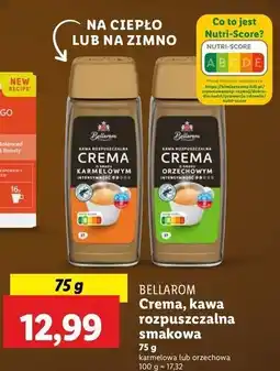 Lidl Kawa crema karmelowa Bellarom oferta