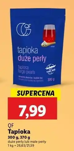 Lidl Tapioka duże perły Qf oferta