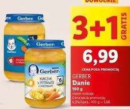 Lidl Zupka jarzynowa z cielęciną Gerber oferta