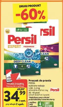 Intermarche Proszek do prania deep clean Persil Color oferta