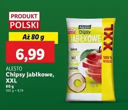 Lidl Chipsy jabłkowe Alesto oferta