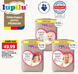 Lidl Pieluchomajtki 6 extra large Lupilu Pants Premium oferta