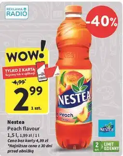 Intermarche Napój peach Nestea oferta