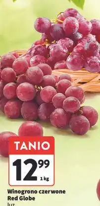 Intermarche Winogrona red globe oferta