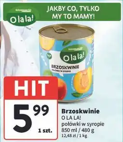 Intermarche Brzoskwinie połówki O La La! oferta
