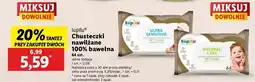 Lidl Chusteczki nawilżane natural care Lupilu oferta