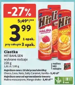 Intermarche Ciastka waniliowe Hit oferta