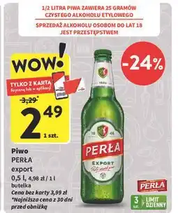 Intermarche Piwo Perła Export oferta