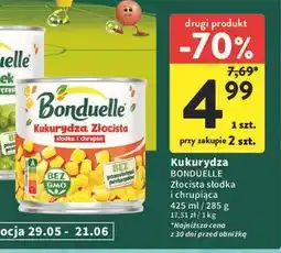Intermarche Kukurydza złocista Bonduelle oferta